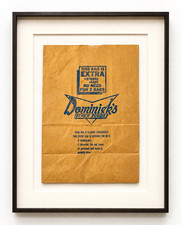 Vintage Dominick’s Finer Foods Chicago Grocery Paper Bag Ephemera 12x17 1960s-80 picture