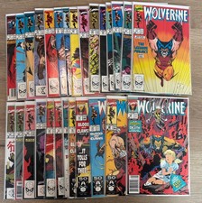Lot of 26 Wolverine Marvel Comic Books 1988 #13  - #39 Higher Grades picture
