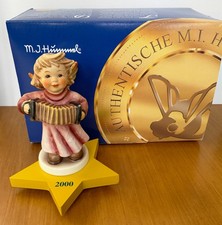 NEW *Hummel #2096/H Millennium Bliss 2000 Annual Angel +Star Base TM8~ MINT~ COA picture