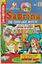 SABRINA THE TEEN-AGE WITCH #19  MAGIC CRISIS COVER  ARCHIE  1974  NICE picture