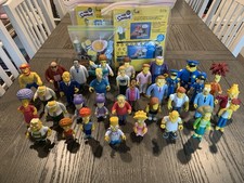 The Simpsons Collectible Action Figures (34) complete with all accessories. picture