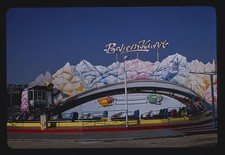 Photo:Point Pleasant New Jersey 1960s Bayern Kurve amusement ride park picture
