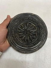 RARE VINTAGE TRIBAL STONE PLATE COLLECTABLE  picture