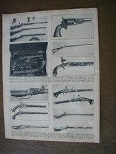 1969 Colt M1855 Revolving Rifle, Colt M1855 Side Hammer Vintage PRINT AD 64231 picture