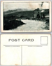 Androscoggin River White Mountains Berlin NH Postcard picture