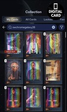PICK ANY CHROME GALAXY 26 EPIC OVER 500 AVAILABLE Topps Star Wars Card Trader picture