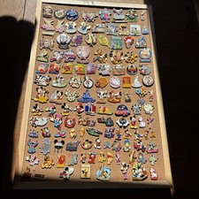 120 Disney Pins Job Lot Simba Stitch Mickey Star Wars Minnie Pooh Marie Minnie picture