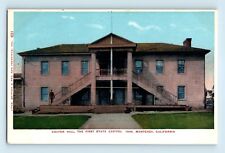 Colton Hall 1st State Capitol 4511 Monterey California San Francisco Postcard C2 picture