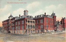 Keokuk IA Iowa St Josephs Hospital 14th Street Early 1900s Vtg Postcard B30 picture