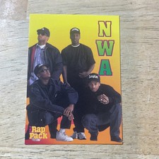 1991 Mint  Premier Cards The Rap Pack NWA Eazy-E Dr Dre #93 Rookie Card picture