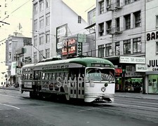 1970 Market St SAN FRANCISCO Street Car  8.5X11 Photo picture