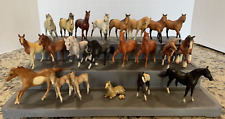 22 Vintage Stablemates Breyer Horses & Foals 90s LOT Unaltered Gently Used picture