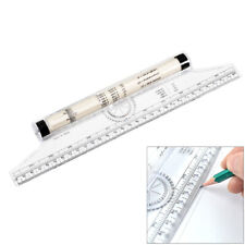 (30cm) Rolling Slide Rule Drawing Roller Ruler Parallel Ruler Drawing Ruler BEA picture