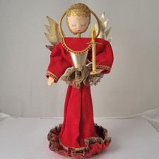 VTG MCM German Tinsel Angel 10