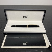 Montblanc Meisterstuck 144 18K AU750 Fountain Pen M Nib 4810 NOB picture