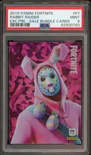 2019 Panini Fortnite Pre-Sale Promo #P7 Rabbit Raider Crystal Shard PSA 9 MINT picture