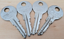 Vintage Steelcase Lot of 4 Matching Keys