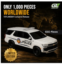 GreenLight 1:64 2021 Chevrolet Tahoe Broken Rock Police Toylandbay Exclusive picture
