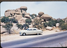 Vtg 1953 35mm Slide - Packard Car at Texas Canyon, Arizona USA - Kodachrome picture