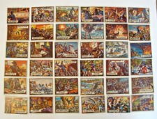 1965 A&BC England Civil War News Trading Cards Lot of 36 cards picture
