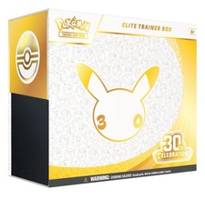 Pokémon TCG 30th Celebration Elite Trainer Box English New/Sealed Ships Fast picture
