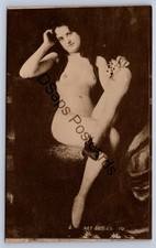 K64/ Pretty Woman Risque Paris France Non-Postcard c1910s Photograph 54 picture