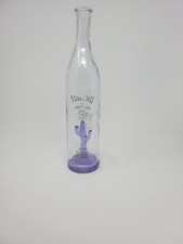 Porfidio Anejo Tequila Empty Liquor Bottle Blue Glass 750mL Cactus Art picture