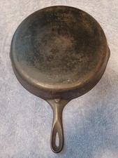 Wagner Ware Sidney-O- #10 Cast Iron Skillet 1060 S Unlevel Decor Or Restore  picture