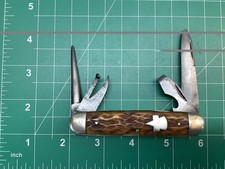 🛡️ Antique Keen Kutter  Camp Knife picture