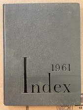 1961 Illinois State Normal University Yearbook Index Annual Vintage picture
