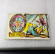 Fleer Pirates Bold Non-Sport Trading Card Rod Mason #1 1958 Base Set English picture