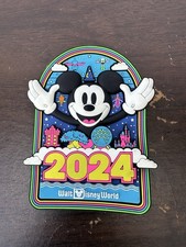 2024 Disney Parks Mickey Mouse Walt Disney World WDW Fridge Magnet 4x3 picture