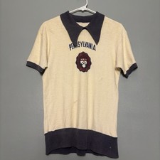 Vintage 1940s University Of Pennsylvania Terry Cloth Shirt Antique Collectible picture