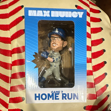 Max Muncy Los Angeles Dodgers MLB Game 7 Home Run Bobblehead Boxed picture