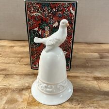 White Dove Porcelain Bell Dated Avon Tapestry Collection 1981 picture