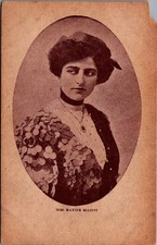 Vintage MISS MAXINE ELLIOTT Actress Portrait Postcard c.1910 Stage Star picture