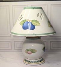 Vtg Villeroy & Boch French Garden Fleurence Tealight Candle Lamp 10” ~ Retired picture