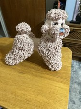 Vintage Pink Spaghetti Poodle.  9x5x10 picture
