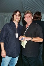 Jackson Browne and Donald Duck Dunn 1990s Historic Old Photo picture