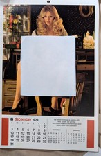 Vintage Playboy December 1978 Full Size Calendar Page Featuring Model Hope Olson picture