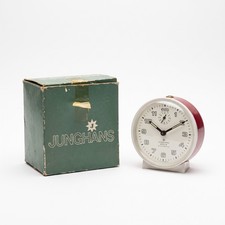 Vintage Junghans Astra Table Clock / Alarm Clock - With Original Box - Made in G picture