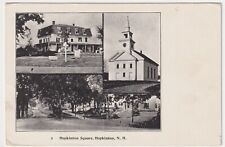 NEW HAMPSHIRE HOPKINTON SQUARE MULTI VIEW UNDIVIDED BACK PUBLISHED CIRCA 1905 picture
