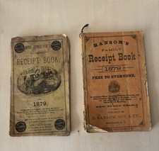 Vintage 1879 Mrs Winslow’s And Ransom’s Family Receipt Book picture