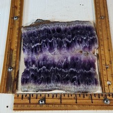 Moroccan amethyst slab slab, beautiful purple 5 3/4