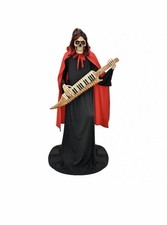 5-FT LIGHTED REAPER BAND KEYTAT PLAYER MOTION ACTIVATED ANIMATRONIC NIB  picture