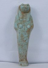 Unique Pharaoh Ancient Egyptian Civilization Of Frog Tomb Ushabti Shabti Statue picture