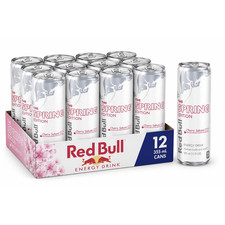Red Bull Spring Edition 2026 Cherry Sakura 12 fl oz 12 pack Limited Edition picture