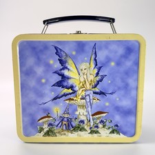 RARE Vintage Amy Brown Mighty Fine WeLoveFine The Magician Metal Lunchbox -notes picture