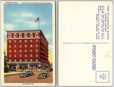 Wicomico Hotel Salisbury MD Postcard picture