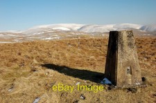 Photo 6x4 Summit trig point, Annanhead Hill Height 478 m with serial numb c2010 picture